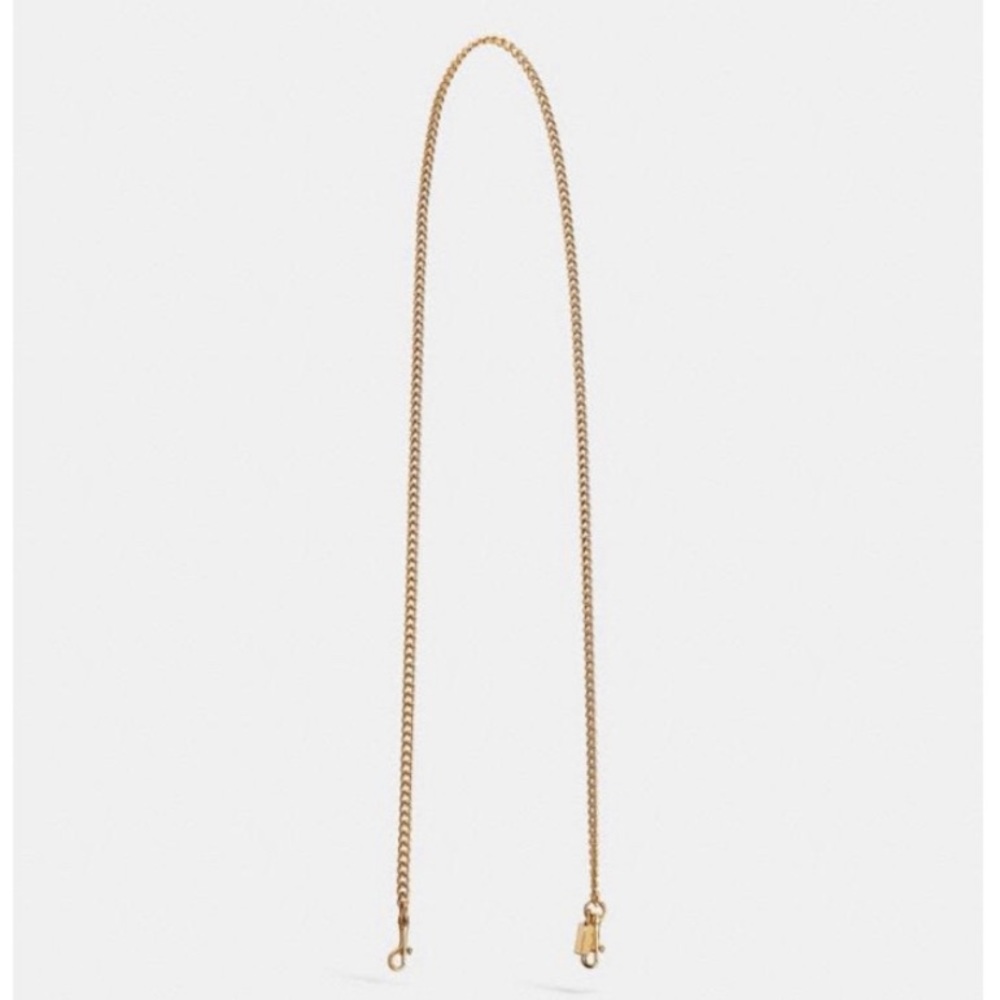 NEW! COACH Chain Bag Strap, Goldtone, NEW WITH TAGS! FABULOUS! NWT - Picture 13 of 14